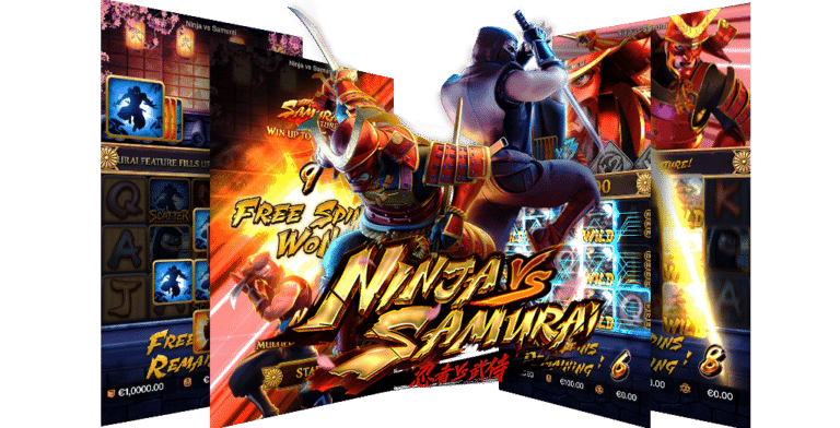 Ninja vs Samurai ค่าย PGSLOT เกมส์สล็อตรวมทุกค่าย